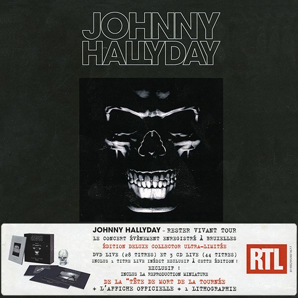 Coffret CD-DVD Rester Vivant Tour Warner 0190295923570