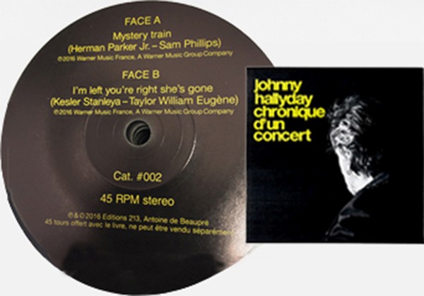 SP 45 T Chronique d'un concert