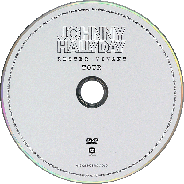 DVD-CD Rester vivant tour Warner 0190295 923587
