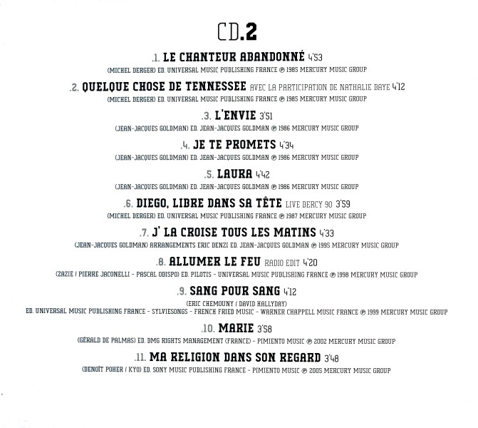 Double CD The Best Universal 5378825