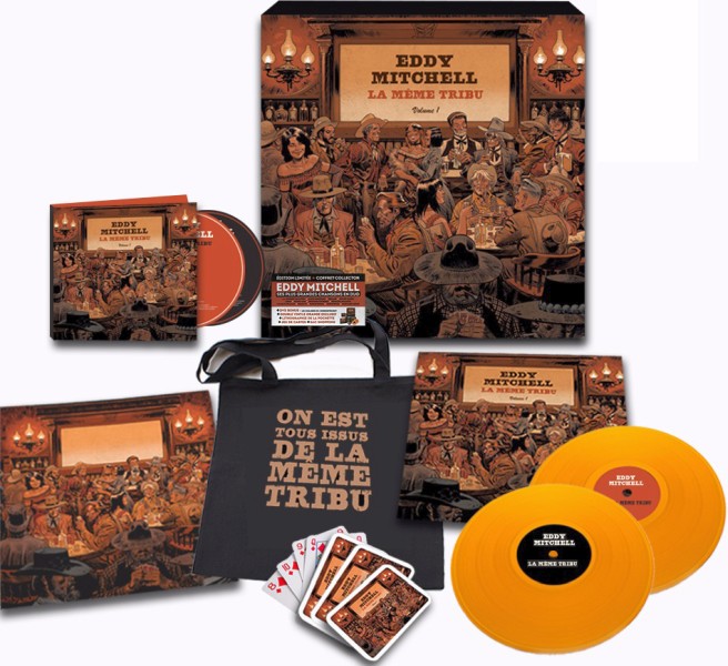 Coffret collector LP CD-DVD Book  La mme tribu Volume 1 Universal 670377-3