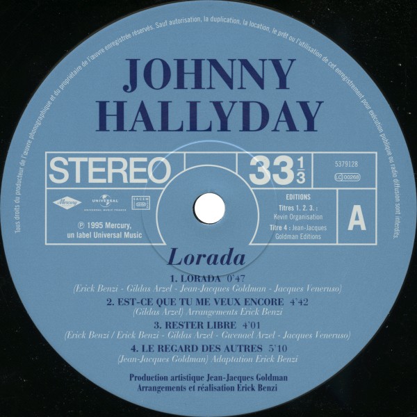 LP Back to black Lorada Universal 537912-7