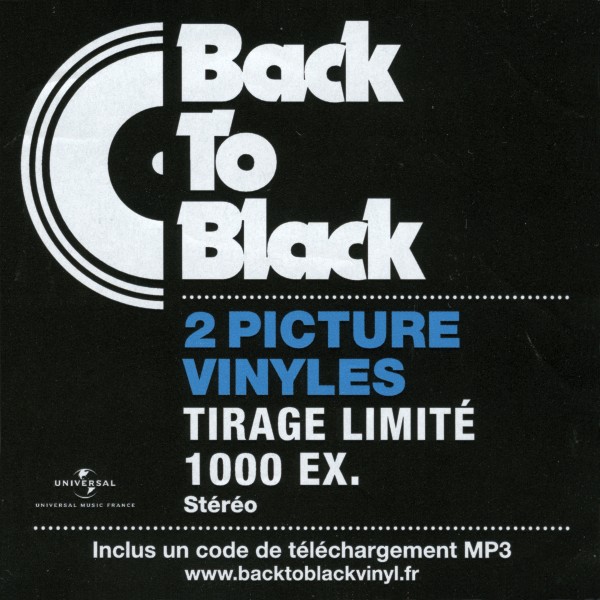 Double LP Picture Disk Picture Vinyle Collection 1973 : 1975 Universal 537940-7