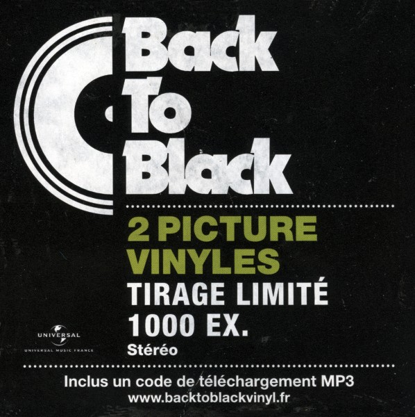 Double LP Picture Disk Picture Vinyle Collection 1986 : 1987 Universal 538044-0