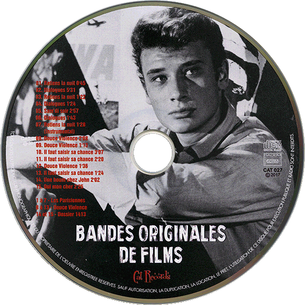 CD-LP Bandes originales de films Cat Records CAT027