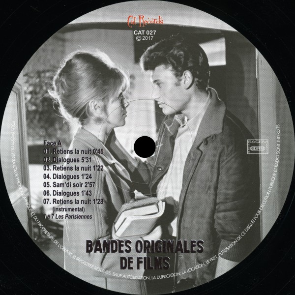 CD-LP Bandes originales de films Cat Records CAT027