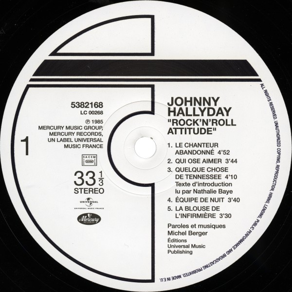 LP  Back to black Rock 'n' roll attitude 5382168