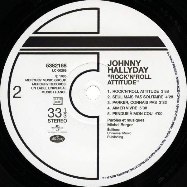 LP  Back to black Rock 'n' roll attitude 5382168