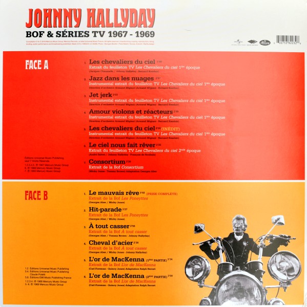 LP  Back to black A tout casser - BOF & Sries TV 1967-1969 Universal 538 2232