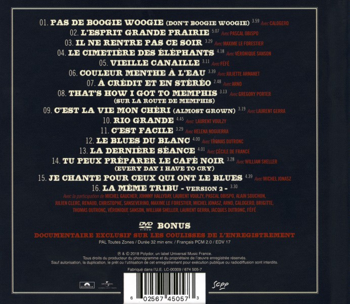 CD-DVD Book  La mme tribu Volume 2 Universal 674 505-7