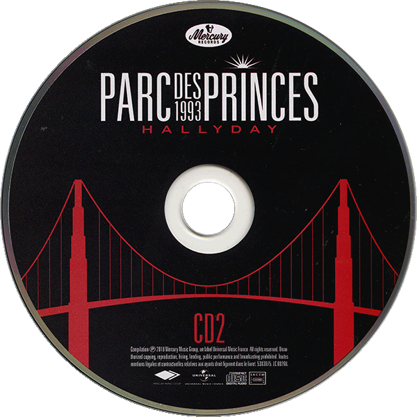 CD-DVD  Parc des Princes 1993 25 anniversaire Universal 5383073