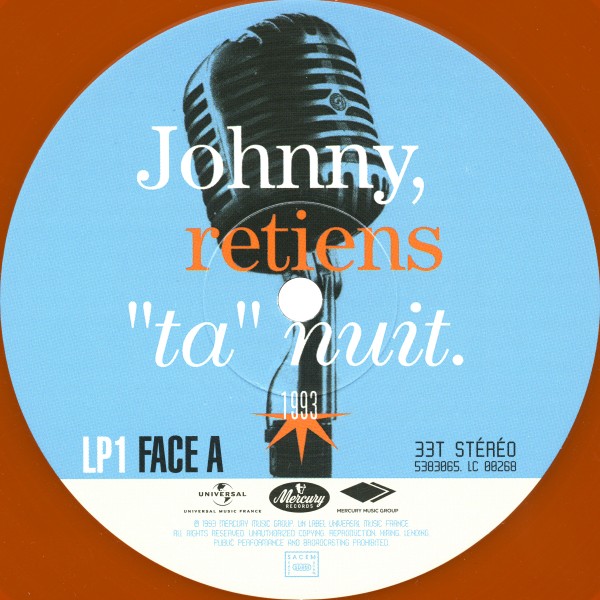 Coffret couleur 5 LP  Parc des Princes 1993 25 anniversaire Universal 5383064