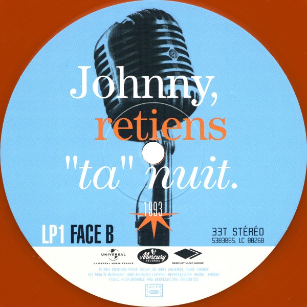 Coffret couleur 5 LP  Parc des Princes 1993 25 anniversaire Universal 5383064