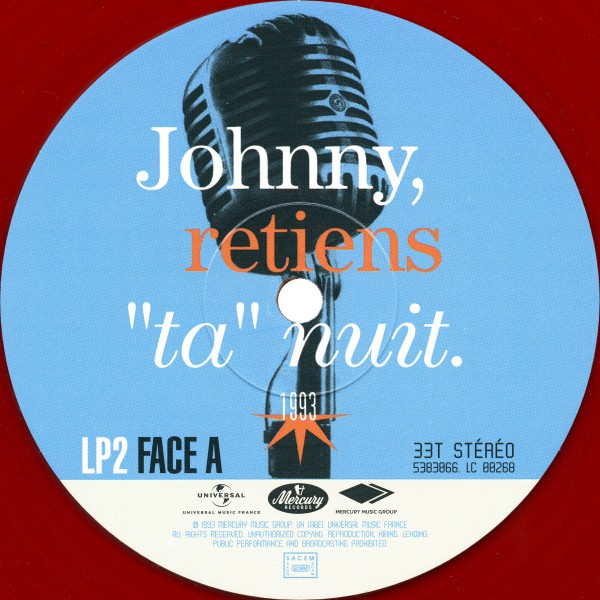 Coffret couleur 5 LP  Parc des Princes 1993 25 anniversaire Universal 5383064