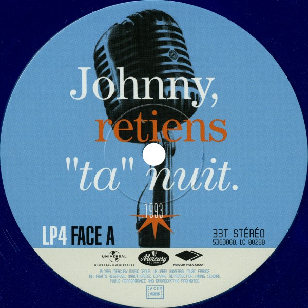 Coffret couleur 5 LP  Parc des Princes 1993 25 anniversaire Universal 5383064