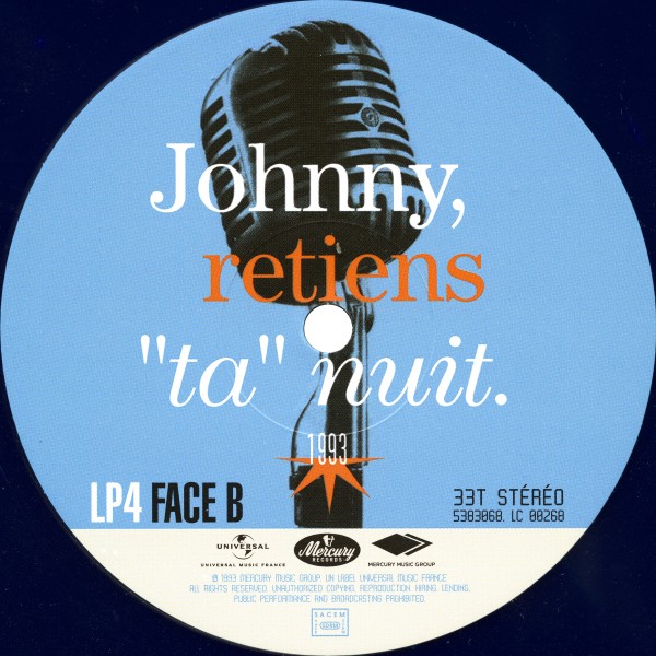 Coffret couleur 5 LP  Parc des Princes 1993 25 anniversaire Universal 5383064