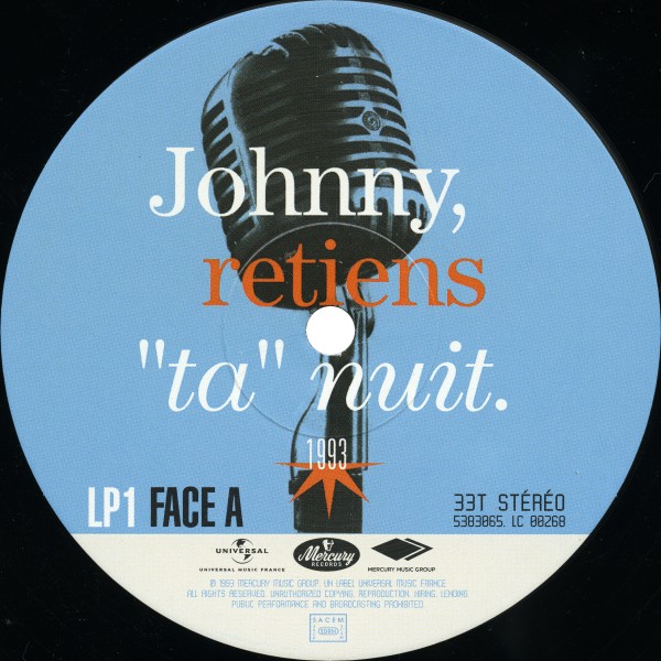 Coffret 5 LP  Parc des Princes 1993 25 anniversaire Universal 5383064