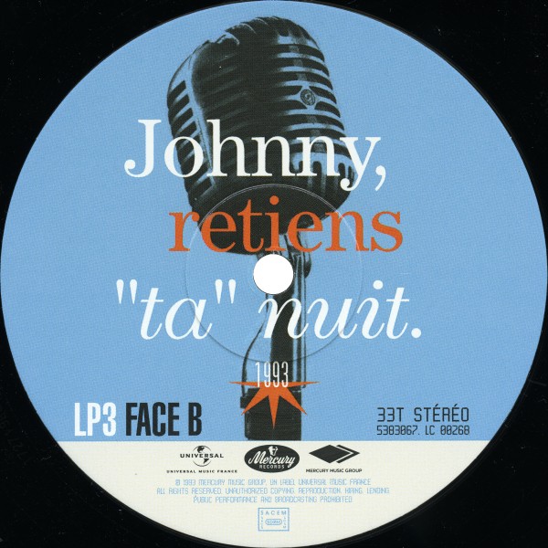 Coffret 5 LP  Parc des Princes 1993 25 anniversaire Universal 5383064