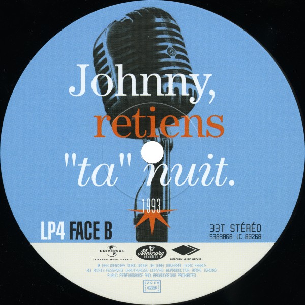 Coffret 5 LP  Parc des Princes 1993 25 anniversaire Universal 5383064