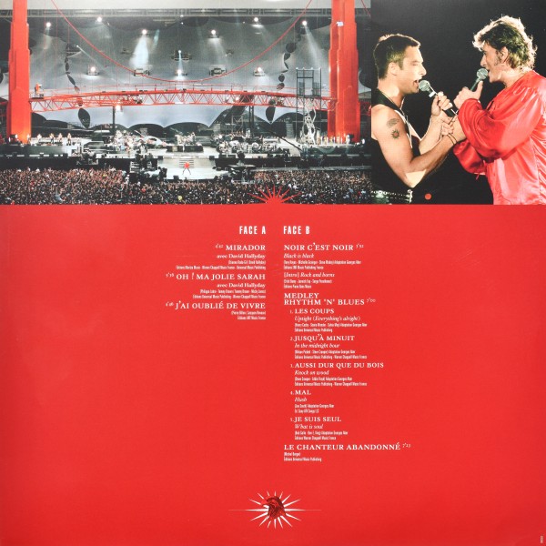 Coffret 5 LP  Parc des Princes 1993 25 anniversaire Universal 5383064