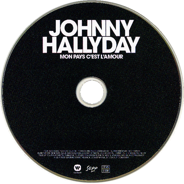 CD simple Mon pays c'est l'amour 0190295616991