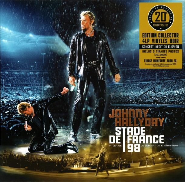 Coffret 4 LP Universal Stade de France 98 20 anniversaire 538 5244