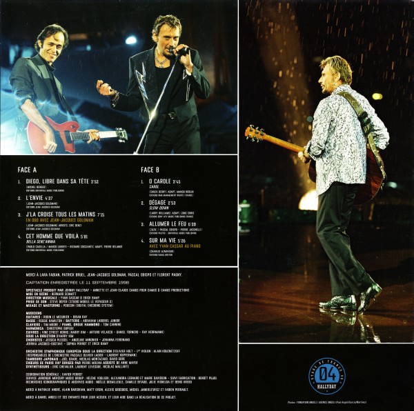 Coffret 4 LP Universal Stade de France 98 20 anniversaire 538 5244