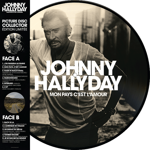 Coffret Livre-CD Picture disc 45 tours Mon pays c'est l'amour 0190295616977