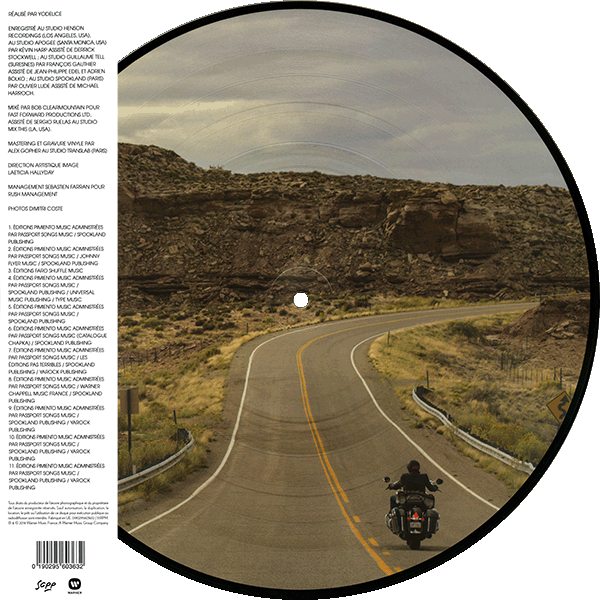 Coffret Livre-CD Picture disc 45 tours Mon pays c'est l'amour 0190295616977