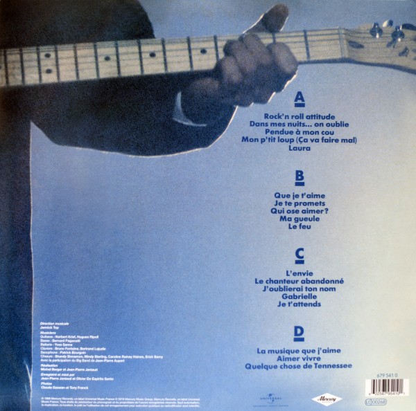 Double LP vinyle jaune Johnny  Bercy 679 5410