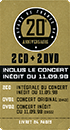 CD-DVD Universal Stade de France 98 Intgrale du concert du 11 septembre 538 5259