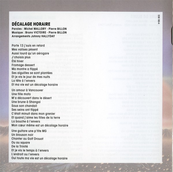 CD  papersleeve Universal Quelque part un aigle 538 180-4