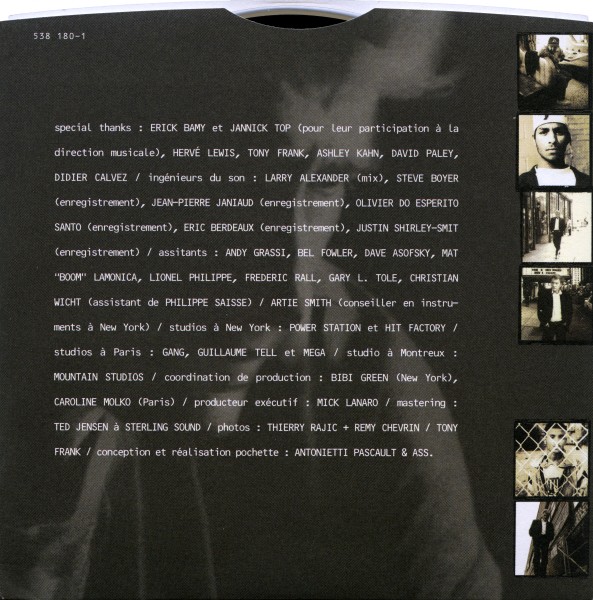 CD  papersleeve Universal Ca ne change pas un homme 538 180-1