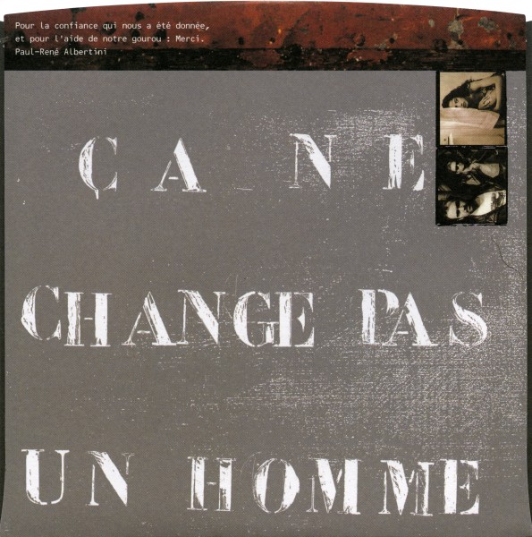 CD  papersleeve Universal Ca ne change pas un homme 538 180-1