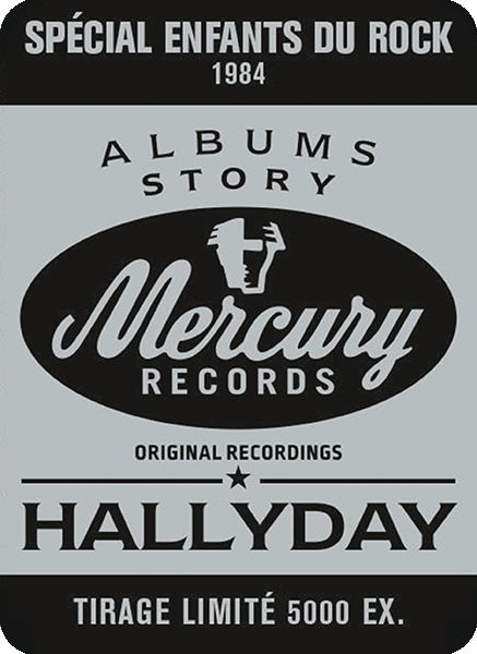 CD  papersleeve Universal Hallyday 84 538 180-2