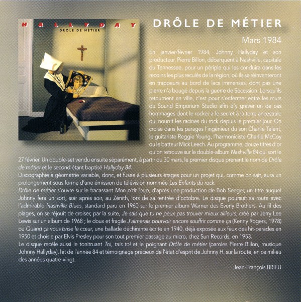 CD  papersleeve Universal Drle de mtier 538 180-3