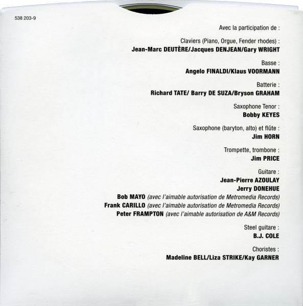 CD  papersleeve Universal Insolitudes 538 203-9