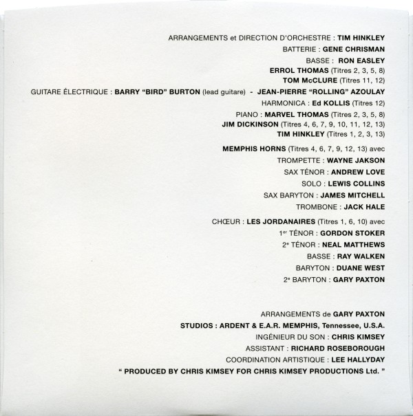 CD  papersleeve Universal Rock  Memphis 538 204-0