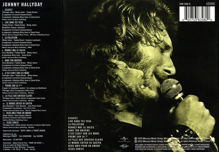 CD  papersleeve 2018-07-06 CD Universal Vie  538 348-0