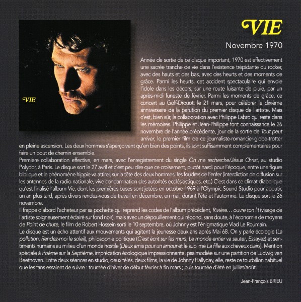 CD  papersleeve 2018-07-06 CD Universal Vie  538 348-0