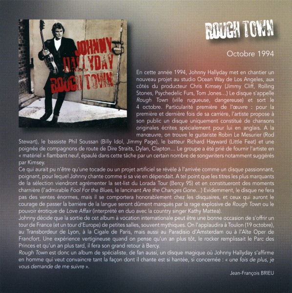 CD  papersleeve 2018-07-06 CD Universal Rough town 538348-4