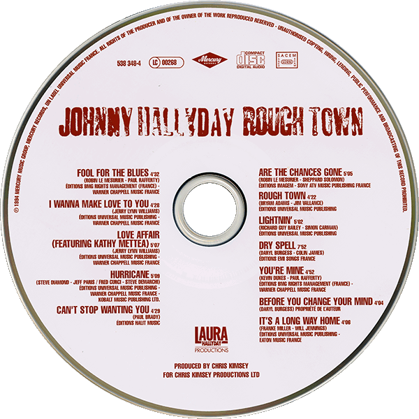 CD  papersleeve 2018-07-06 CD Universal Rough town 538348-4