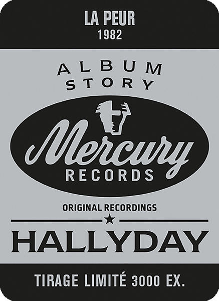 CD  papersleeve 2018-07-06 CD Universal La peur 538348-6