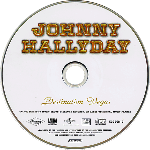 CD  papersleeve Universal Destination Vegas 538 348-8