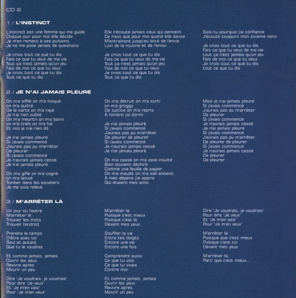 CD  papersleeve Universal A la vie  la mort!  538 348-9