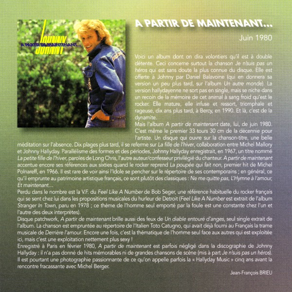 CD  papersleeve Universal A partir de maintenant 538 440-8