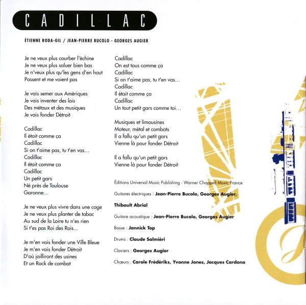 CD  papersleeve Universal Cadillac 538 440-9