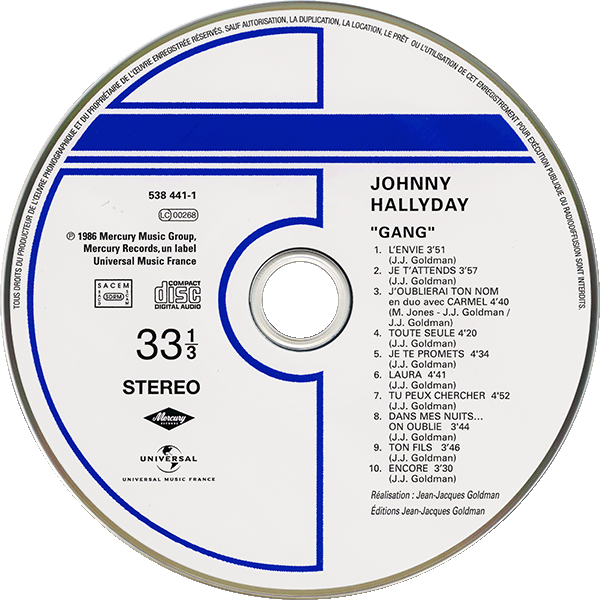 CD  papersleeve Universal Gang 538 441-1