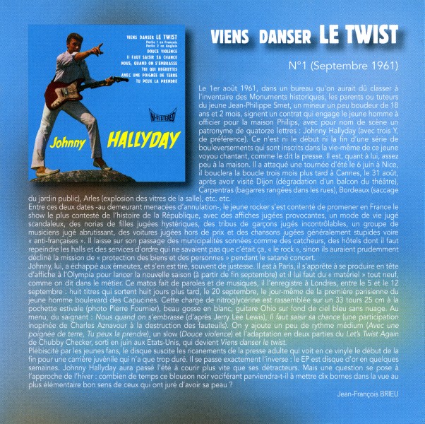 CD  papersleeve Universal Viens danser le twist 538 601-7