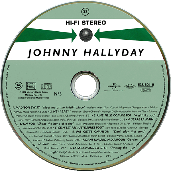 CD  papersleeve Universal Madison twist 538 601-9